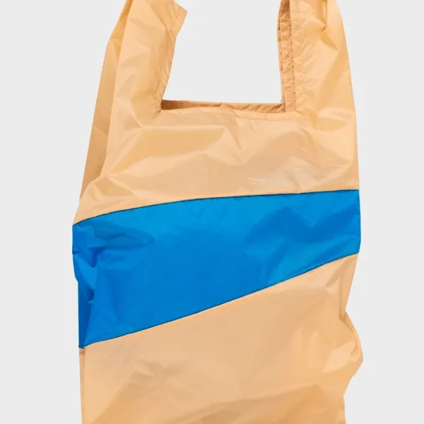 SUSAN BIJL_SHOPPING BAG_NUDE & BLUE